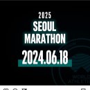 2025년 3월16일 서울마라톤대회 접수 안내. 이미지