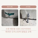 수원 영통구 매탄동 임광그대가아파트 현관문 도어스토퍼 말발굽 교체설치