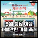서산해미공인중개사사무소 | 충남 가볼만한 곳 9월 가을 축제 총 정리