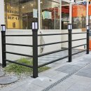 디자인더희 | 상가 테라스 데크 난간 시공 후기 [파주 운정동]