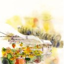 수채화(오후) 이미지