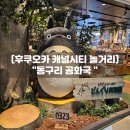 후쿠오카 캐널시티 놀거리 동구리 공화국 지브리샵 굿즈 면세 솔직후기