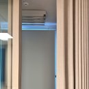 센트럴아이파크세탁 | 30평 75타입 커튼시공 후기│거실 중간지커튼·안방...암막커튼·양면암막 블라인드│광명 센트럴아이파크