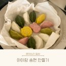 싸리재 | 추석 집콕놀이 아이랑 송편 만들기 키트 싸리재마을 후기