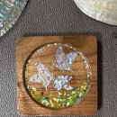 [덕계]새활용 유리공예-티코스터 만들기 | 자개 공예 기업 출강 후기, 자개 원데이클래스