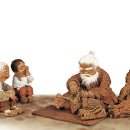 한지와 닥종이의 예술인형 이미지