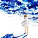 감성 일러스트 수채화 이미지