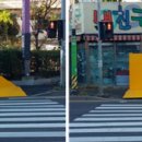 횡단보도옐로카펫 이미지