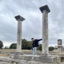 사도교회 앞 | 그리스 성지순례 8일차 [빌립보 유적지, 사도바울감옥, 루디아 기념교회]—&gt; 이스탄불로 이동