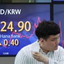 Sluggish exports behind weak Korean won 원화약세의 배경인 수출부진 이미지