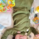 아가방 디어베이비 | 3개월 아기옷 에뜨와 실내복 우주복, 아가방 뽀글이 모자 내돈내산 후기