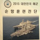 2015 대한민국 해군 순항훈련 전단 이미지