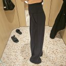 강남-155 | 룰루레몬 강남 스토어 부츠컷 레깅스 &amp; 와이드 트레이닝 팬츠 착용 구매 후기 사이즈 보는법