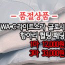 [pdz31028-5034]WA*C 라이트소라 글로시 항아리 퀼팅 패딩 이미지