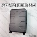 꿀밤PC | 유럽 여행 캐리어 추천 가성비 PC100 투이든 내돈내산 후기