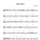 Moon River 악보 이미지