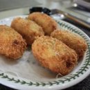 감자고로케 만들기 속이 꽉찬 감자크로켓 찐감자 요리 이미지