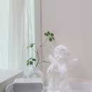 천사가구 | 팹큐브 조각상 현관인테리어까지 살아나는 기도하는 천사상 인테리어 오브제 후기