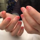 마곡 네일)네일르메이 그라데이션 네일케어 네일아트 복숭아빛 네일관리 후기