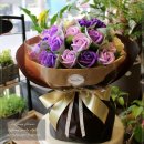 고양비누꽃배달 - 어머니생신선물로 꽃배달된 특별한선물 돈비누꽃다발 이미지
