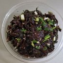 짭조름 밥반찬 김자반무침 이미지