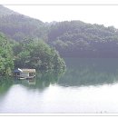 풍경이 있는 호수 이미지