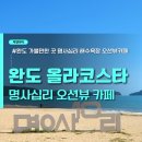 명사십리길 | 완도 명사십리해수욕장 카페 올라코스타 후기, 오션뷰 명소 완도 가볼만한 곳 추천