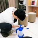 대연본안과의원 | [부산 소파 청소] 대연본안과 발자국 가득했던 패브릭 소파 습식 청소 후기 : 모다홈케어 연산점