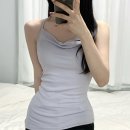 모멘트 핏 | [lemoment] 르모멘트 드레이프 나시 Clean Drape Sleeveless 후기