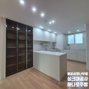 용강 3 중앙경로당 | 경주싱크대전문 하나로주방가구 | 용강삼환나우빌 35평 예림매트 캐시미어 주방 시공사례