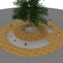 휴식 조형벤치 이미지