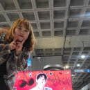 인천 공항 추혁진 가수님 팬마음 트로트 한일전 가왕 1등 광고 현장 인증 이미지