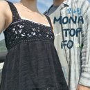 탑TOP | [뜨개로그] 여름뜨개 호호수 모나탑 mona top FO 완성 후기