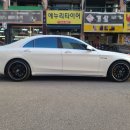 벤츠S63AMG에 후기형 S63AMG 스타일 20인치 휠 이미지