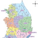 [펀치통신-534] 국도만 표시된 지도 이미지