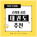 고려대 태권도 네이버블로그