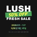 러쉬강남역점 | 놓치면 끝! 1년에 단 1번 2026 러쉬 프레쉬 세일! 강남역점 구매 후기 & 꼭 사야 할 추천템