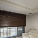 우드캐슬 | 화성 반월동 나노시티역롯데캐슬아파트 커튼 블라인드 후기｜거실 우드블라인드로 분위기 바뀐 시공 사례