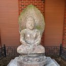 의령 중교리 석조여래좌상 이미지