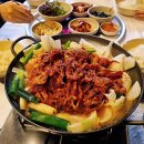 오삼짜글이 | 송파 가락시장역 맛집 은하식당 가성비 좋은 회식장소 추천 오삼짜글이 점심 후기