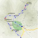 전북 고창 방장산 ( 743 m ) 지도 이미지