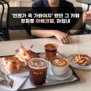 숙대입구 카페 아베크엘 | 청파동 브런치 맛집, 사과잠봉 포카치아 후기