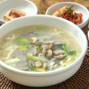 산오징어바지락칼국수