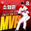 '역대 2번째 신인 대기록' 소형준, KBO 8월 MVP 선정 이미지
