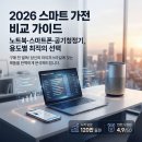 2026 스마트 가전 비교가이드— 노트북·스마트폰·공기청정기 용도별 최적 선택