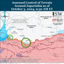 러시아 공세 캠페인 평가, 2024년 10월 3일(우크라이나 전황 이미지