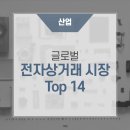 글로벌 전자상거래 시장 Top 14 https://bit.ly/3LOFjEW﻿ 이미지