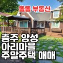 앙성하나공인중개사사무소 | 충주전원주택 앙성아리마을 단지형 주말주택 매매 1.55억