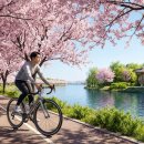 문화광장진입도로 황금개나리길 | 🌸가성비 끝판왕! 경인아라뱃길 으로 발걸음을 옮겨 보세요. 전통 정자와 벚꽃이 어우러져 한국적인 미...