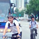 문화체육부장관(유인촌)자전거출근길 이미지